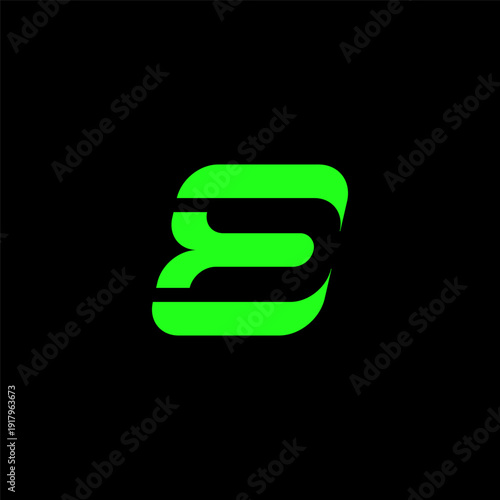 Modern E Sport Logo Design