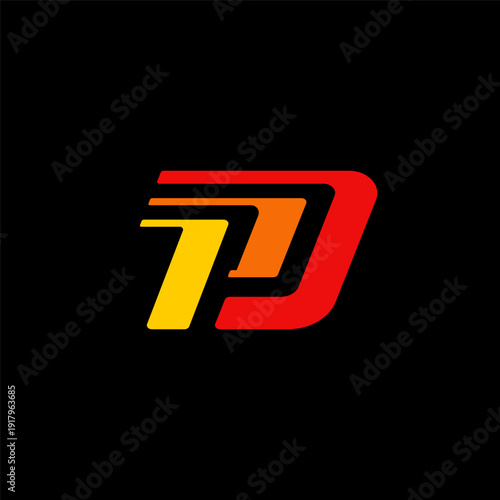 Modern DP Logo Design