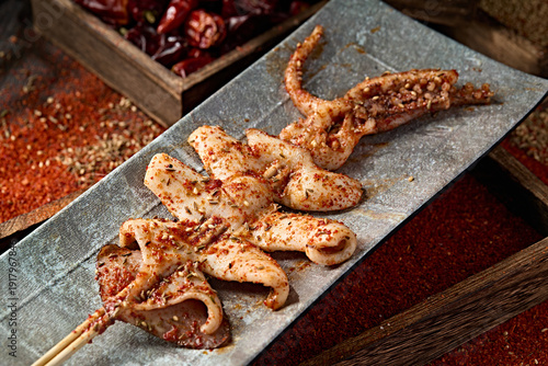 Wallpaper Mural Grilled Giant Squid with Flavor Torontodigital.ca