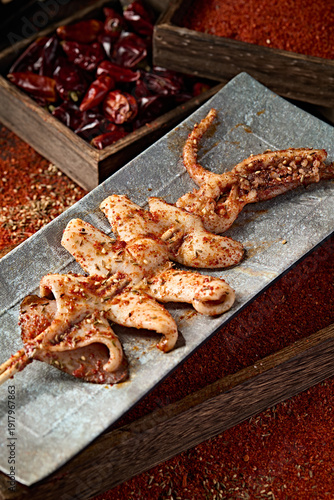 Wallpaper Mural Grilled Giant Squid with Flavor Torontodigital.ca