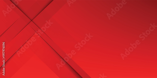 banner background. colorful, bright red gradation, slash, memphis, eps 10