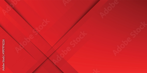 banner background. colorful, bright red gradation, slash, memphis, eps 10