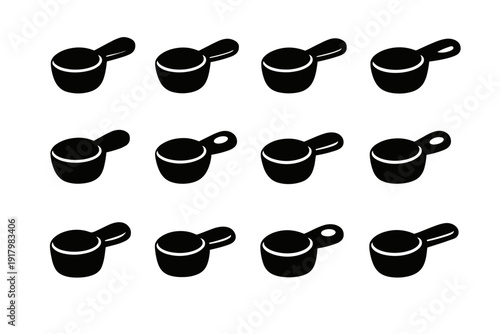 Simple gentle silhouette icon filled functional generation helper vector geometry clean solid