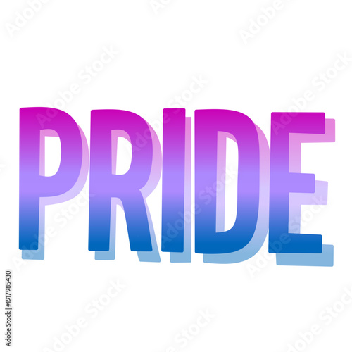 PRIDE bandera bisexual.