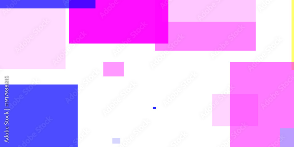 Fototapeta premium Modern Abstract Colorful Geometric Rectangle Background Templates in a Clean Grid Layout Vibrant Overlapping Square and Rectangular Shapes with Soft Gradients, Minimal Design, and Contemporary Vectors