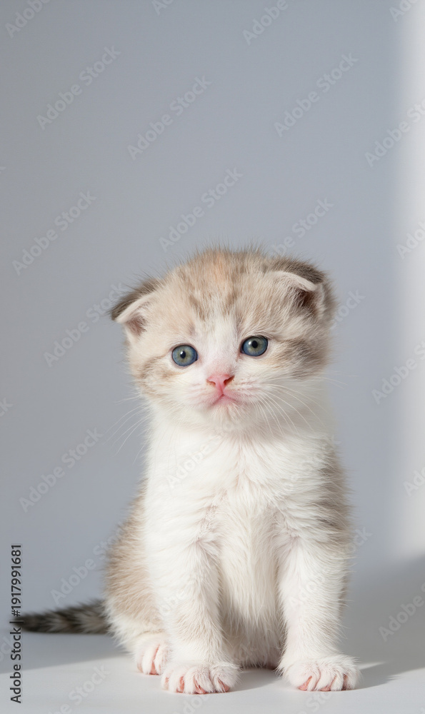 Fototapeta premium white persian cat