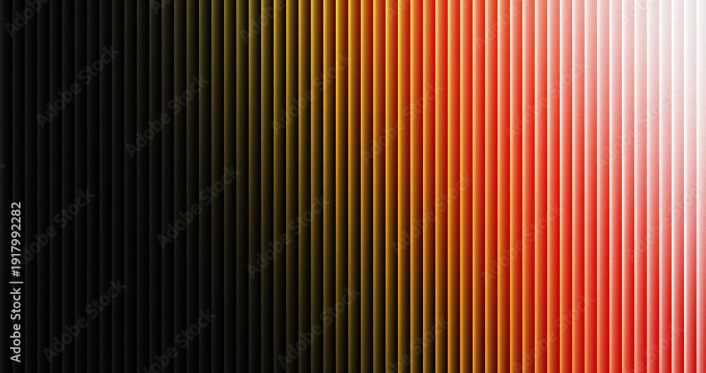 Fototapeta premium Gradient vertical lines transitioning from black to white through shades of brown and red creating a vibrant abstract background