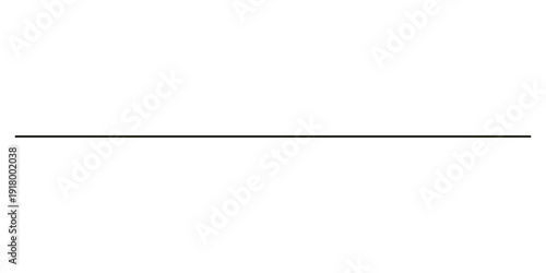 Minimal straight-line accent for graphic layout – Modern straight divider line for organizing content, structuring pages, and enhancing readability in posters, branding, and professional design layout