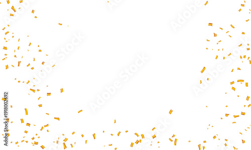gold glitter isolated element triumph holiday celebration party birthday wedding christmas new year vector