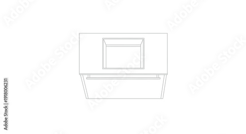 Modern oven with sleek design and digital display