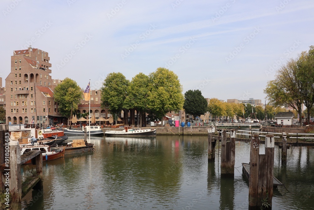 Fototapeta premium canal in amsterdam