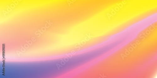 Amazing blue background with orange, red, yellow gradient. Vector eps new