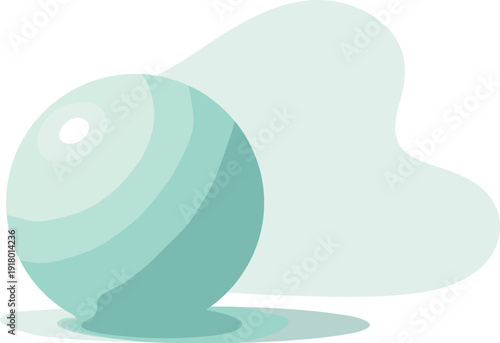 Comp asssimpleround object shown in macro inspiredcompositi on withround f ormdom in antbut fully visibleoccupy ing about 40%of