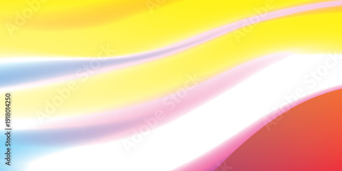 Amazing blue background with orange, red, yellow gradient. Vector eps new