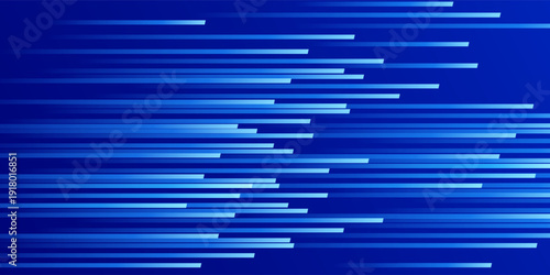 Abstract blue speed light background. Vector illustration