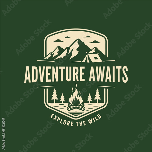 Adventure awaits in the wilderness, explore the wild camping experience.
