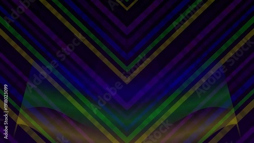 Vibrant plaid pattern with colorful geometric shapes