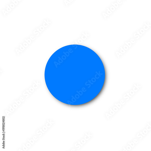 Blue Circle Icon