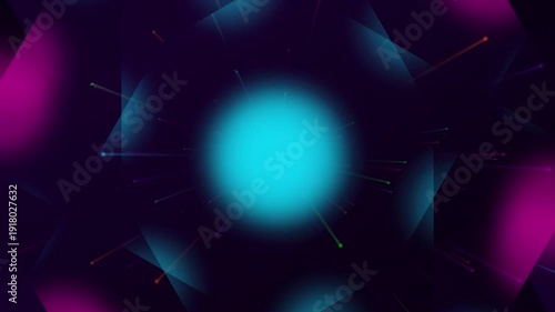 Vibrant pink and purple abstract background with dynamic lines