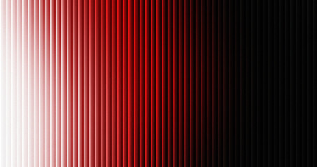 Fotobehang Ombre Rood zwarte verticale lijnen gradient  © Basit