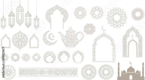 Wild Mushroom Vector Illustration Set with Edible and Poisonous Fungi Species, Forest Mushrooms Collection for Nature, Biology and Food Design