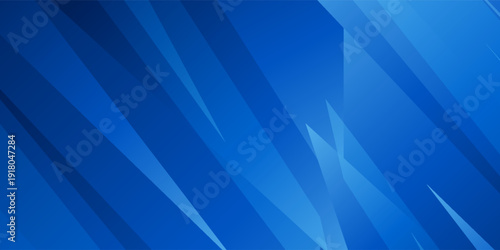 Abstract background dark blue with modern dynamic shapes for presentation design, tech banner, social media cover, game background