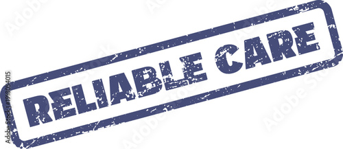 Ensuring Reliable Care and Trustworthy Service Assurance Official Rubber Stamp Mark