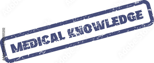 Essential Medical Knowledge and Healthcare Education Resource Stamp
