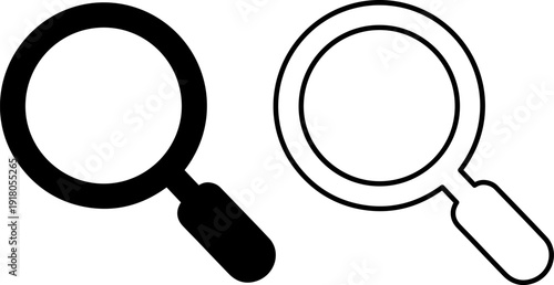 Magnifying glasses for search and investigation purposes