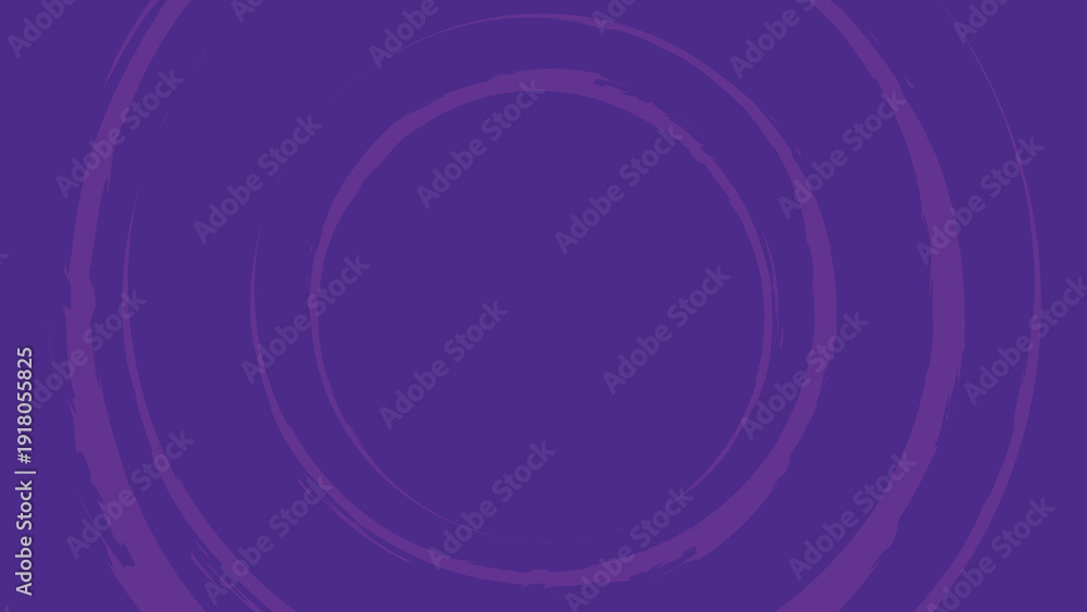 Obraz premium Abstract Purple Circular Brush Stroke Background with Minimalist Modern Design