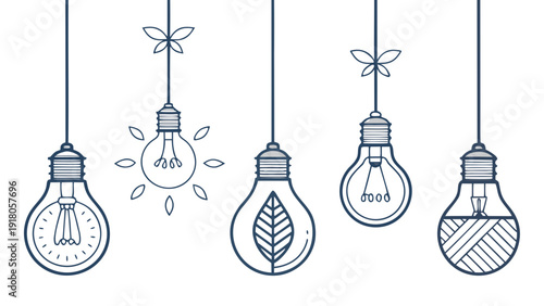 Innovative light bulb ideas shining bright with creative designs