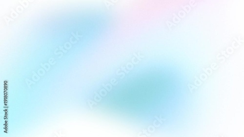 Pastel blue pink grainy noise gradient on white minimalist abstract background animation
