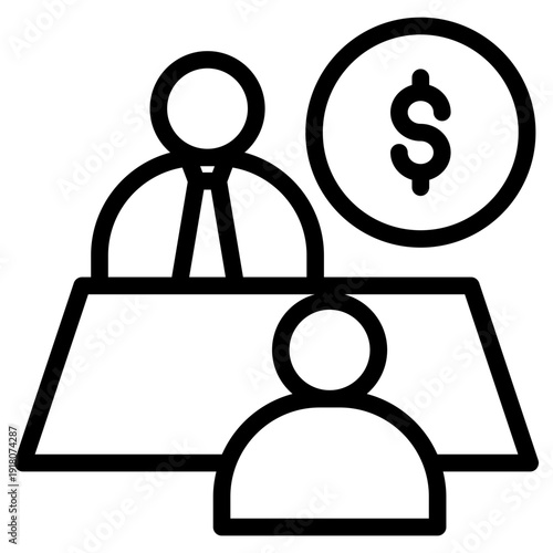 financial advisor icon