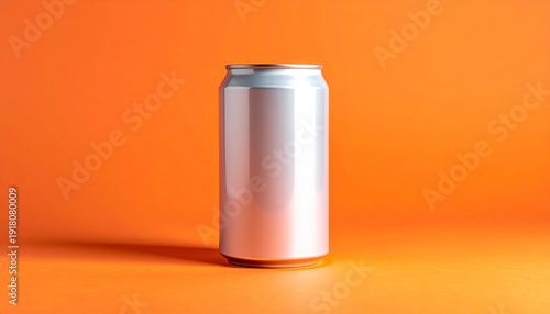 シンプルなスチール缶のイメージ画像