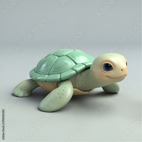 The Adorable Green Turtle
