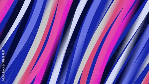 Dynamic Abstract Wavy Lines Background Loop with Vibrant Colors.