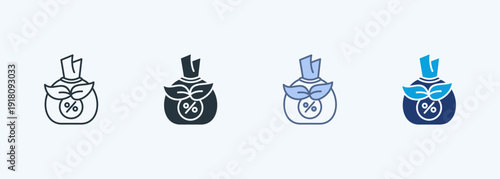 Dividend Multiple Style Icon Collection