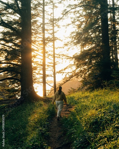 sunset on the oregon coast