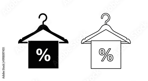 Discount, sale, percentage, offer, shopping, price, deal, promo, buy, cheap, markdown, reduction, bargain, cut, price cut, save Vector