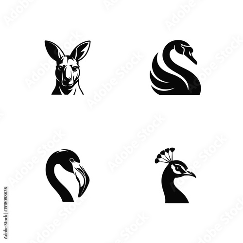 Jungle Animals Head Set