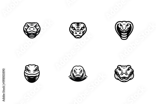 Jungle Animals Head bundle