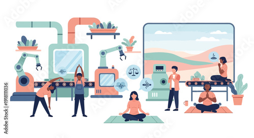 People Working with Modern Technology Devices.