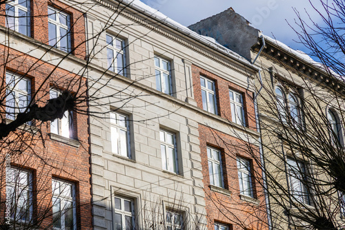 Photography Danish urban housing with classic architecture