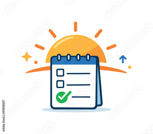 Intentional morning productivity activation and clear task direction at the start of the workday focused on building momentum, a simple to-do list