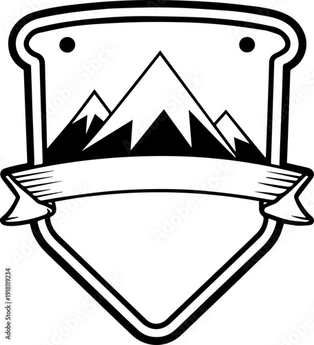 SVG illustration featuring minimalist flat design, clean vector line art, symmetry, and iconic negative space.Elegant Hand-Drawn Butterfly Design in Black and White