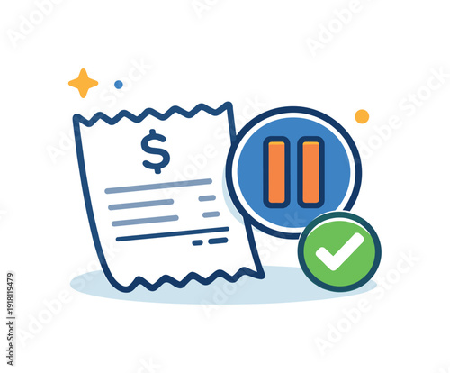 Personal financial awareness and mindful spending behavior in everyday life centered on reviewing expenses and staying intentional, a simple receipt