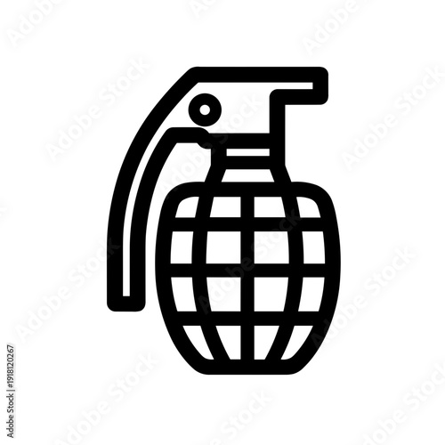 Simple grande black icon