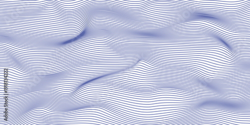 abstract optical art wave background modern black and white design