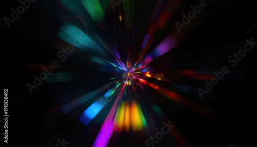 abstract colorful lights