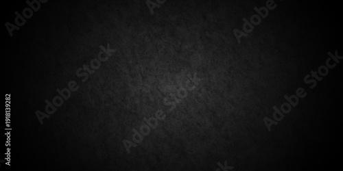 Dark black old wall paper grunge background. black blackboard chalkboard texture. Dark black concrete wall texture rough, distress backdrop background.